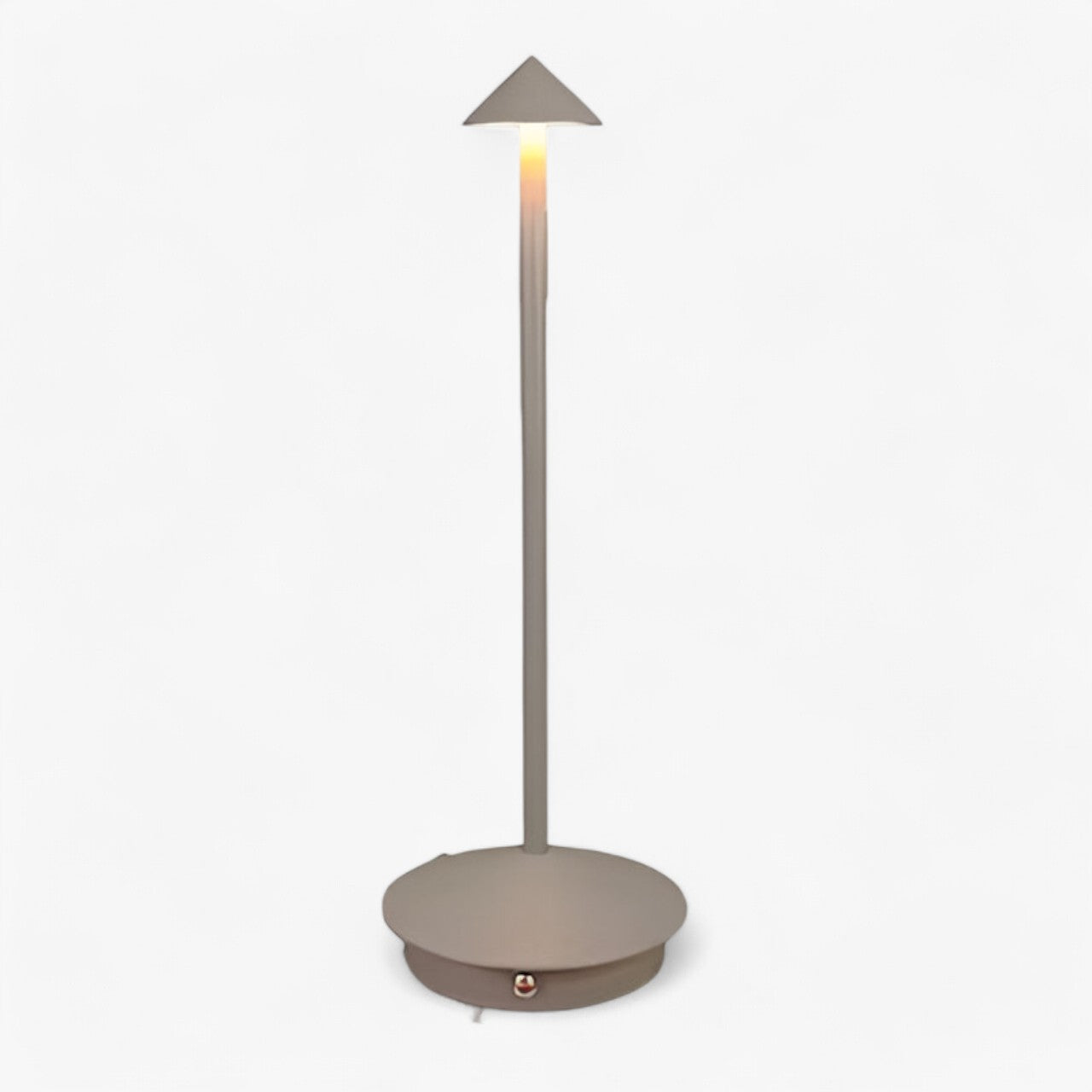 GlowLuxe - Oppladbar bordlampe