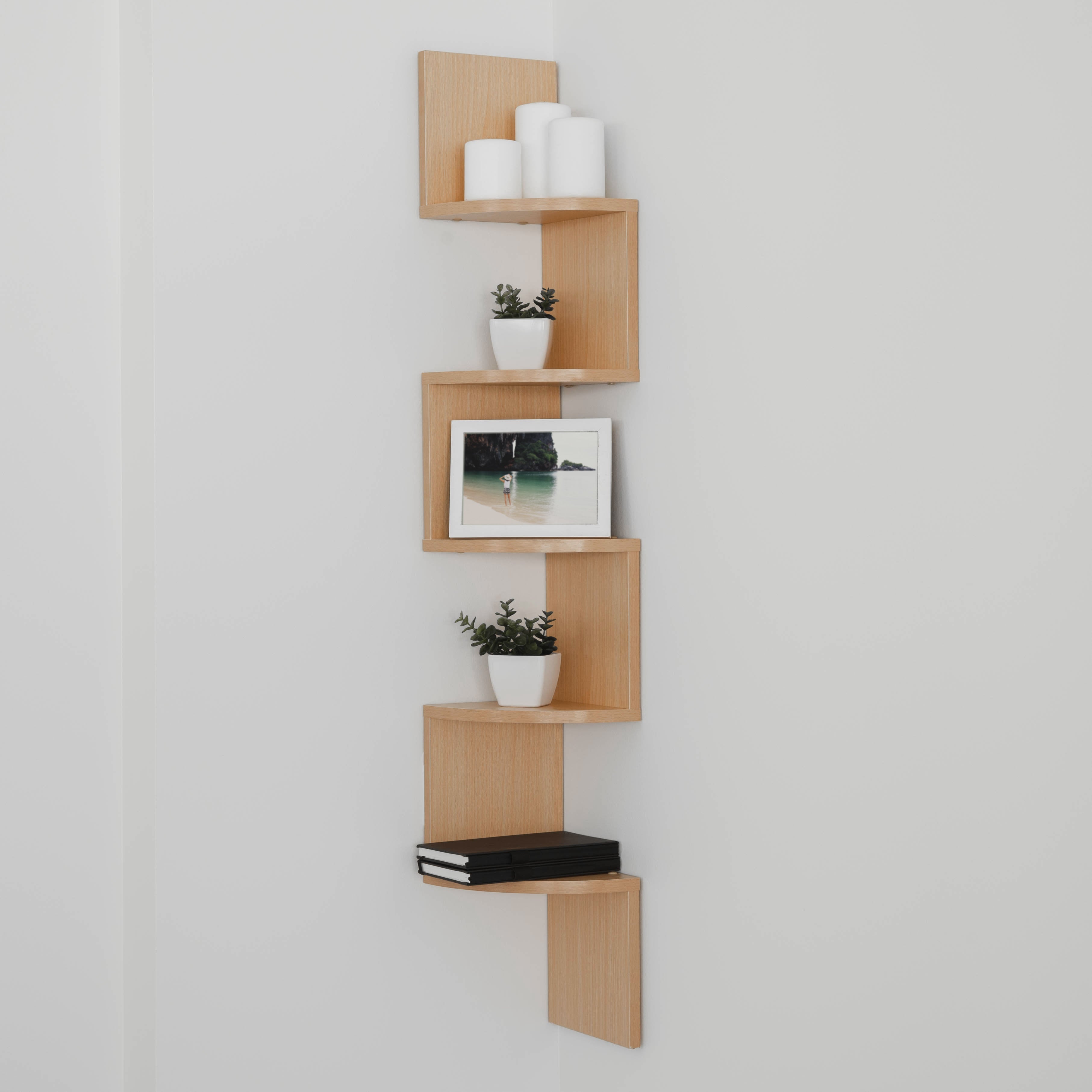 CornerWall - Vegghylle Maksimer plassen med stil