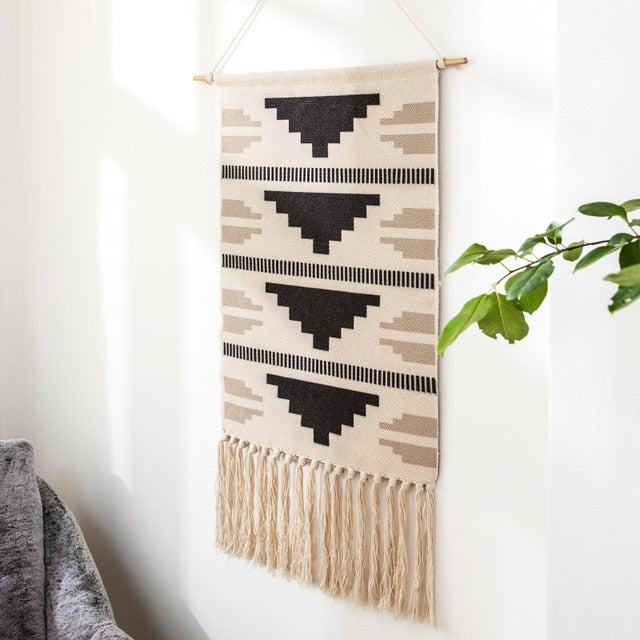 Moderne geometrisk veggkunst