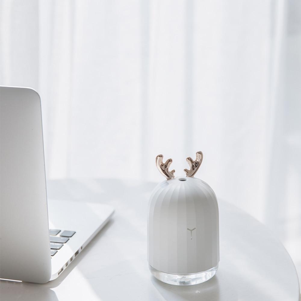 DeerMist luftfukter – Antler-design med mykt stemningslys