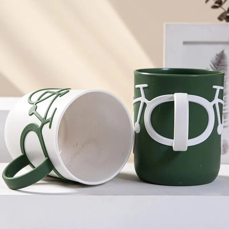 CycleMug - Unik kopp med sykkelhåndtak