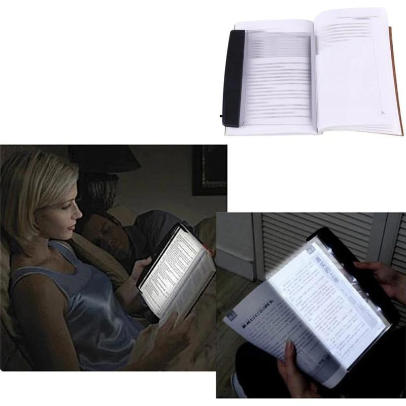 LumiBook - sammenleggbar bokformet lampe med myk LED-belysning