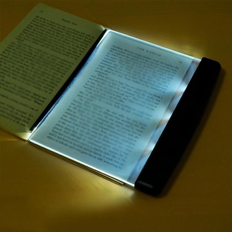 LumiBook - sammenleggbar bokformet lampe med myk LED-belysning