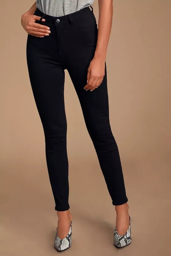 Lily - Leggings i denim