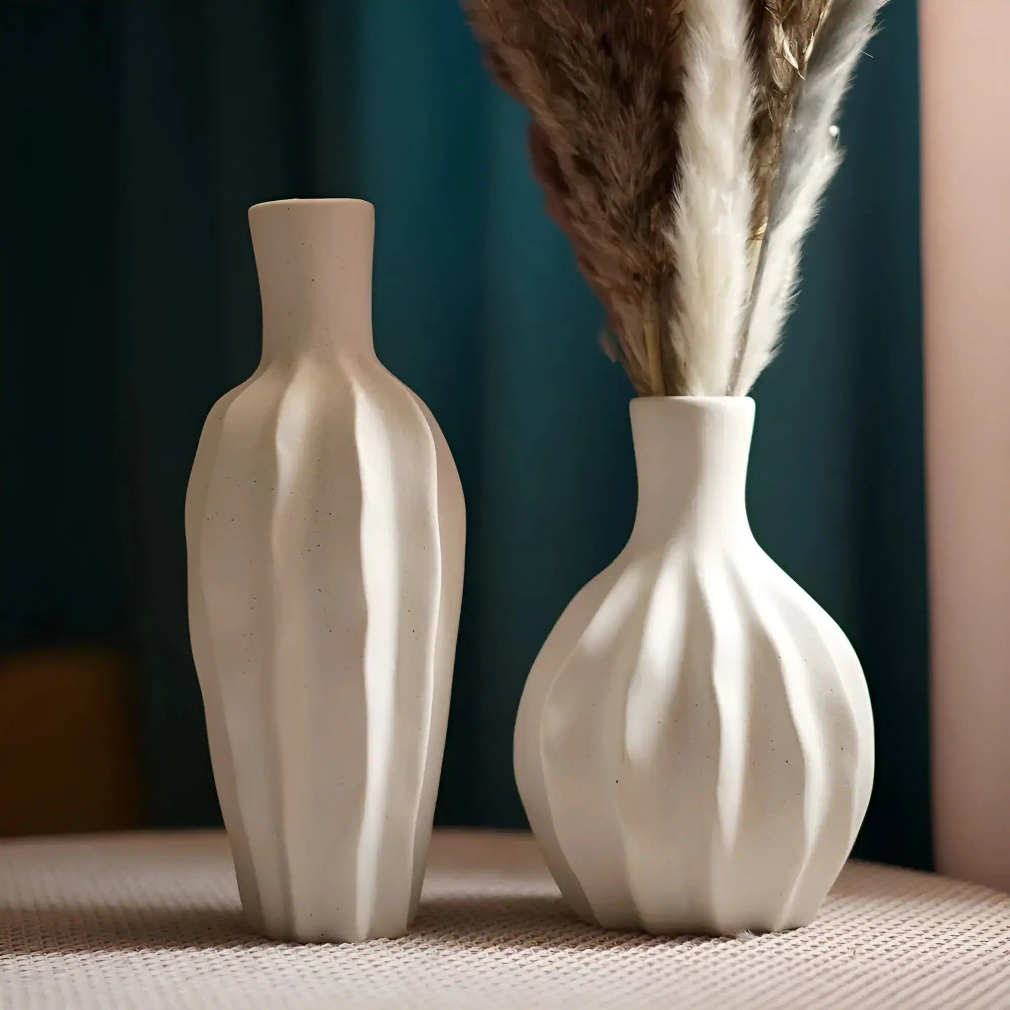 Elysian Bloom Minimalistisk keramisk vase