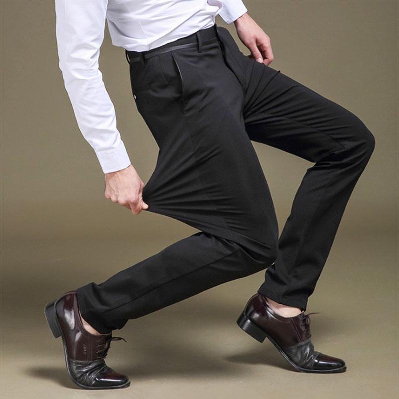 James Slim-Fit-bukse med elastisk linning