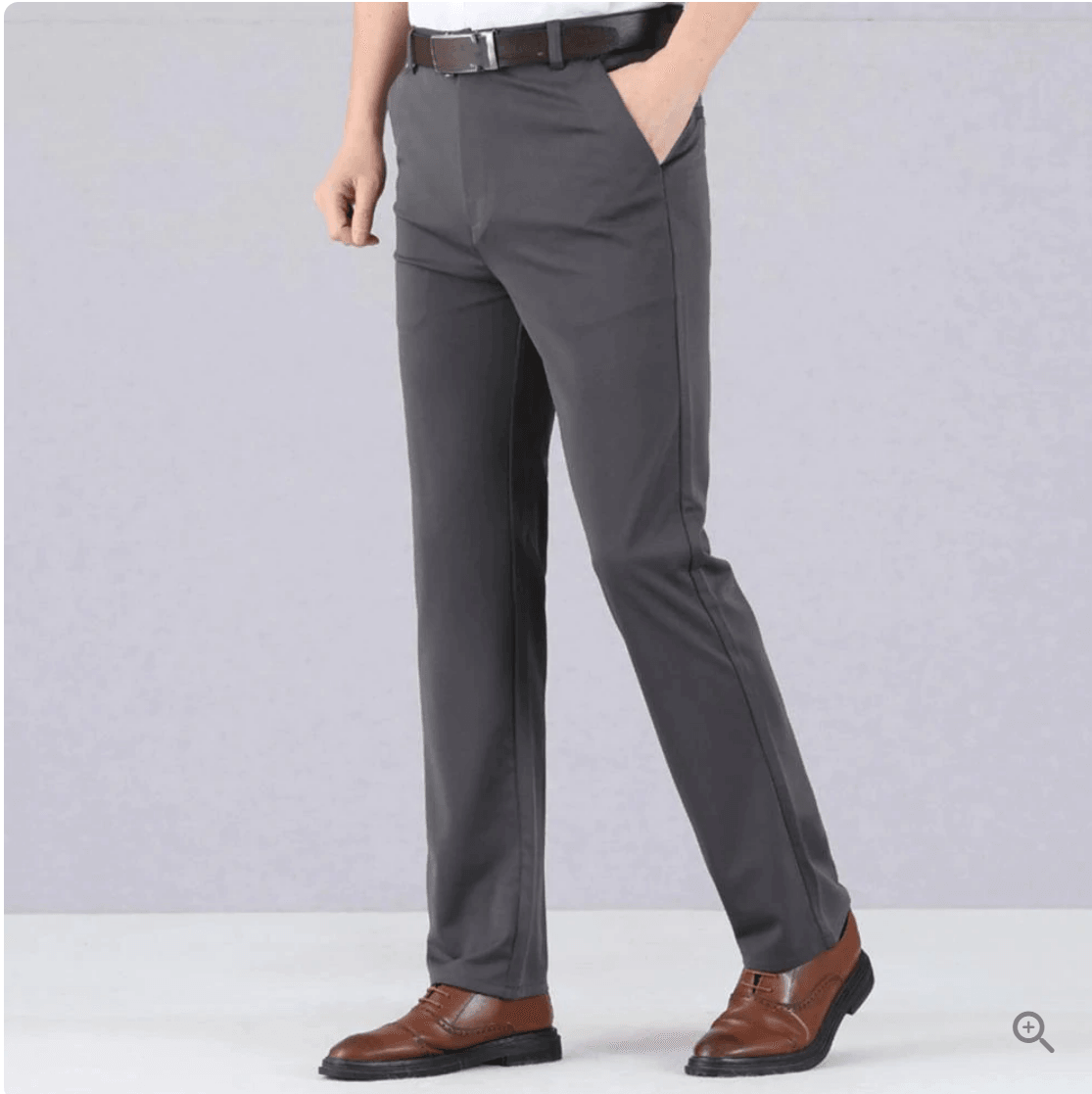 James Slim-Fit-bukse med elastisk linning