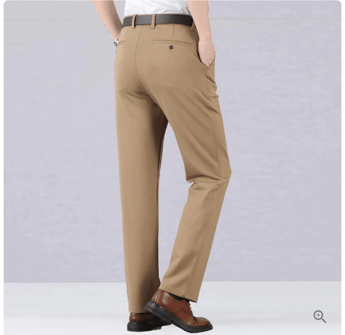 James Slim-Fit-bukse med elastisk linning