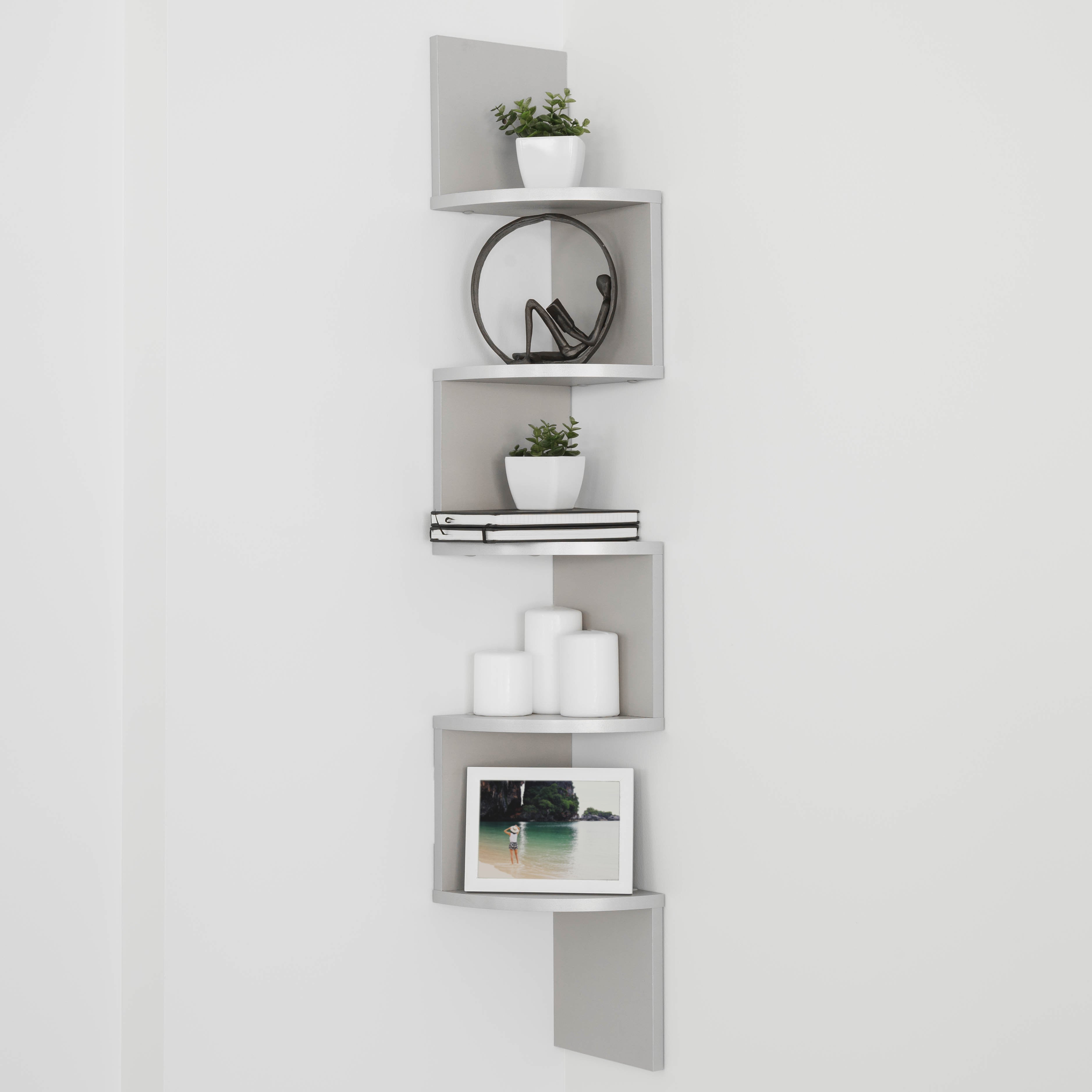 CornerWall - Vegghylle Maksimer plassen med stil