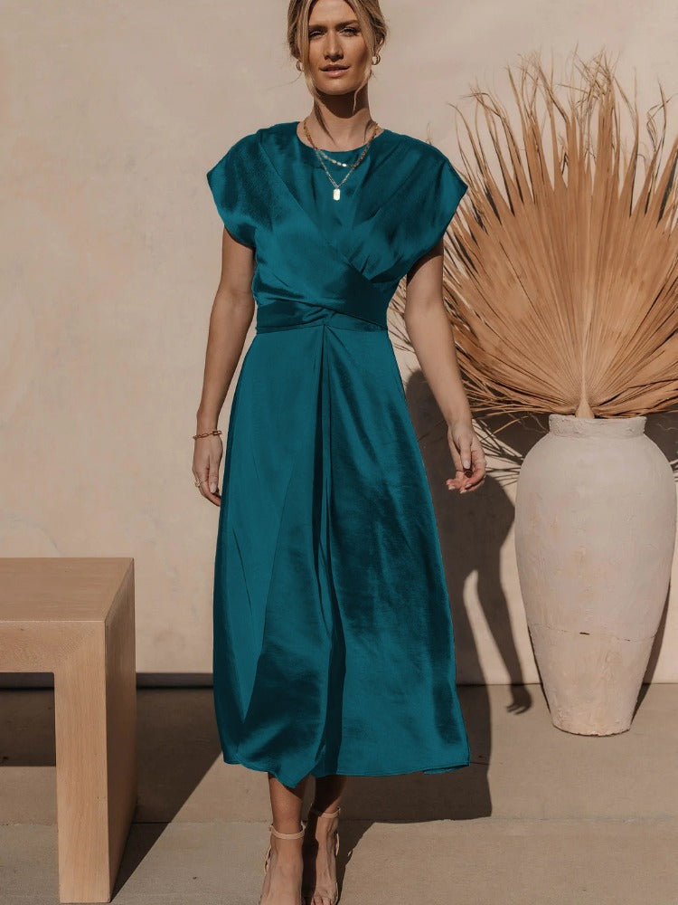 Amelia - Elegant kjole med draperinger