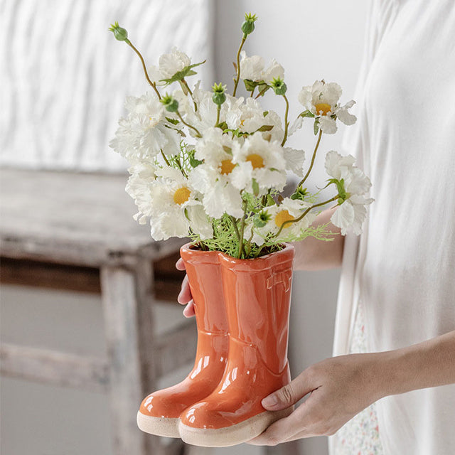 BloomBoots - Unik blomstervase i støvelmotiv