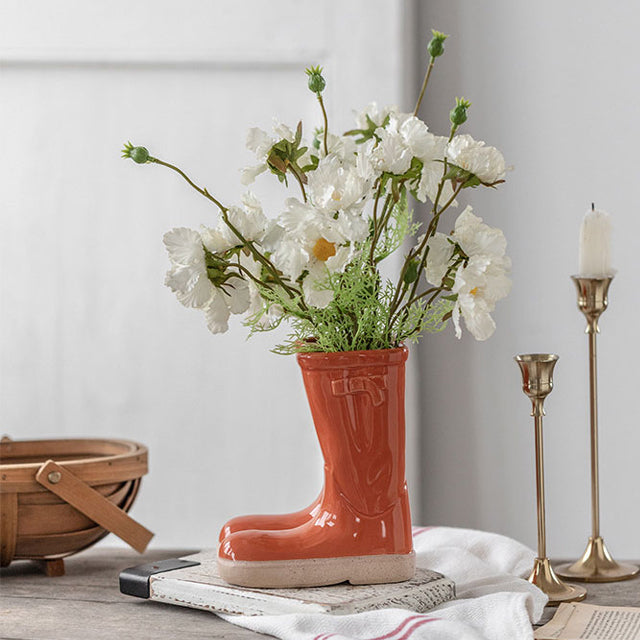 BloomBoots - Unik blomstervase i støvelmotiv