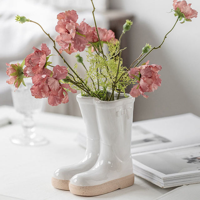 BloomBoots - Unik blomstervase i støvelmotiv