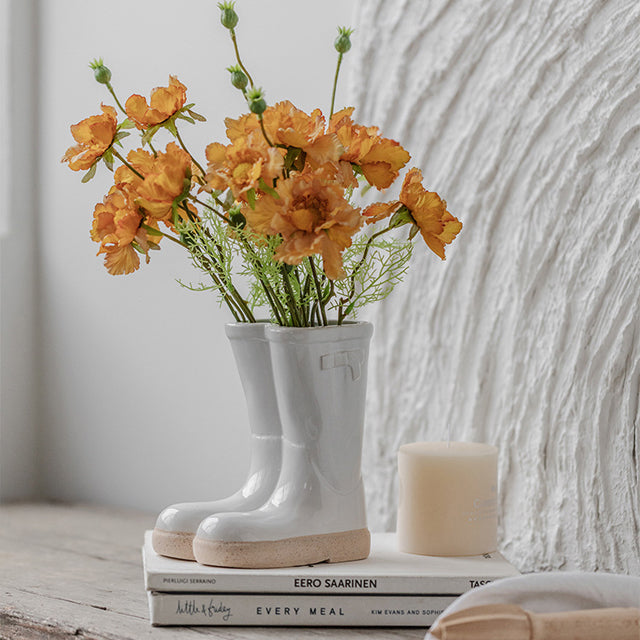 BloomBoots - Unik blomstervase i støvelmotiv