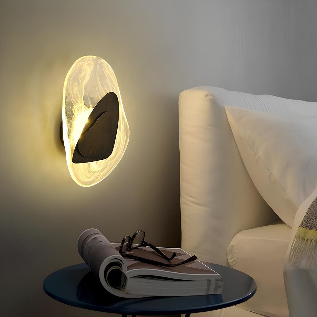 GlitzaLume elegante væglampe i krystal - eksklusiv belysning med et luksuriøst touch