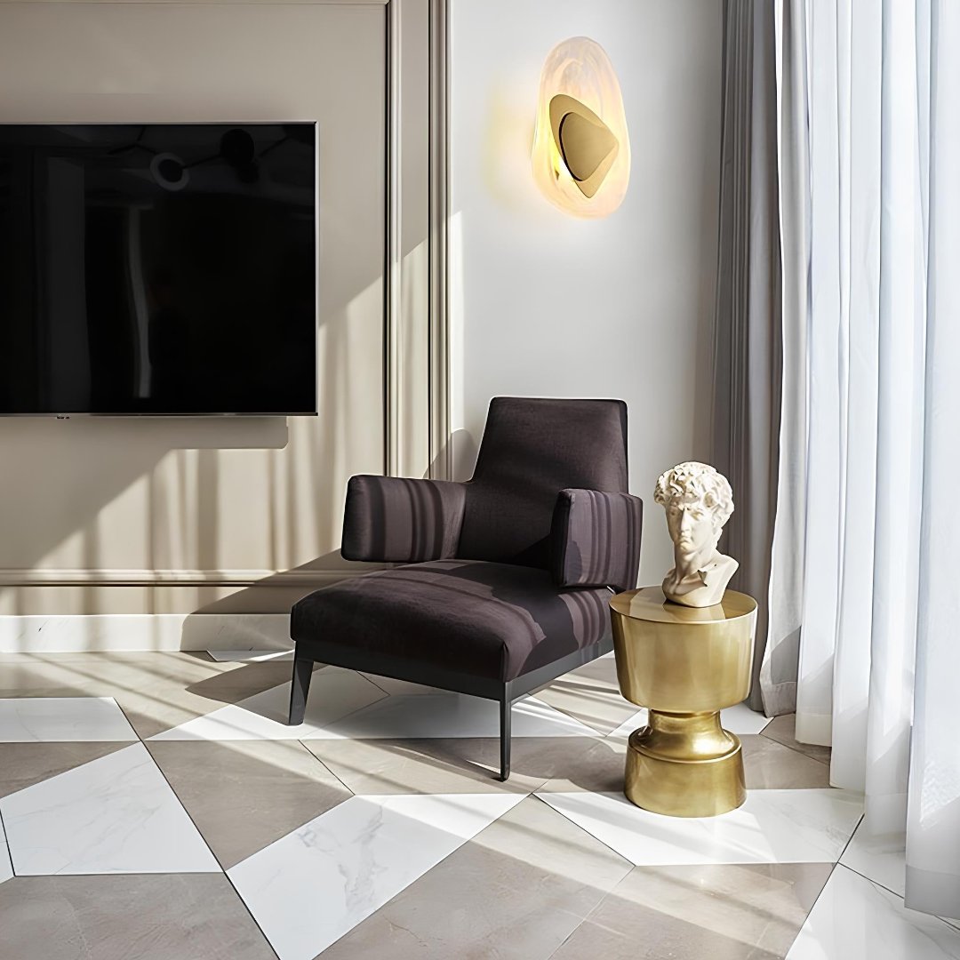 GlitzaLume elegante væglampe i krystal - eksklusiv belysning med et luksuriøst touch
